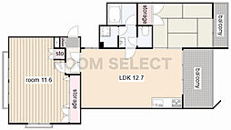 四観音住宅 5階/509