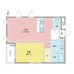 プリムール高蔵 1階