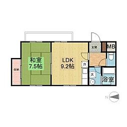長井マンション 4階