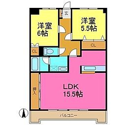 シャトレ文教台 2階