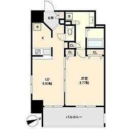 マリオン城西 8階/801