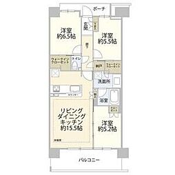 メガシティテラス 9階/909