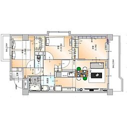 クレッセンド清水ヶ岡 3階