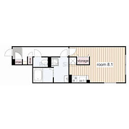 LUORE吹上(ルオーレフキアゲ) 3階