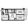 プレアール名古屋供米田2階5.3万円