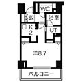CASSIA車道7階7.5万円