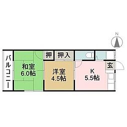 コーポ清水 2階