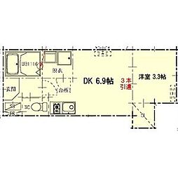 ハーモニーテラス塩池町II 3階/303