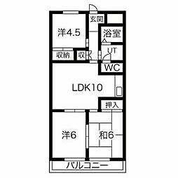 中銀コーポII 3階