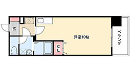 KDXレジデンス神宮前 ワンルームの間取図画像