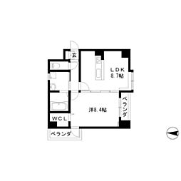 Notre chez nous SANNOU (ノートルシェ 3階