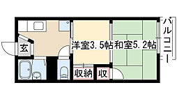 タウニー若竹 1階