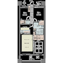 リエトコート丸の内 3LDKの間取図画像