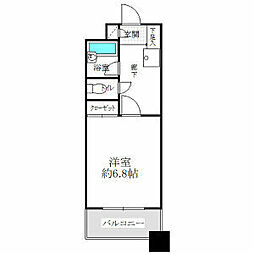 TKビル 1Kの間取図画像