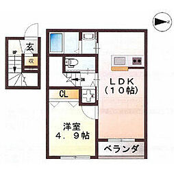 ヒルサイド見附町 2階/202