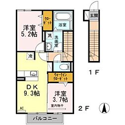 ファミール中村 2階/202