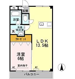 メゾンTA 4階/4B