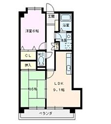 レジデンス藤が丘 2階/203