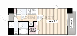 ライフステージ3655号館 1Kの間取図画像