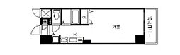 プレミアムコート名古屋金山インテルノ 1Kの間取図画像