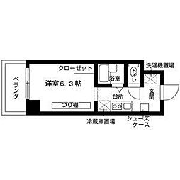 フロンティアハイツ 6階/606