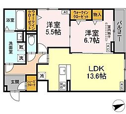 ルヴィータ広瀬 2階