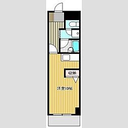パティオ本山 ワンルームの間取図画像