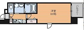 5階 / 1K / 25.38㎡