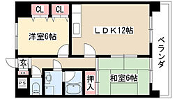 リーブル原II 3階/303