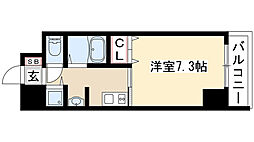 GP栄本町通り 1Kの間取図画像