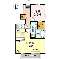 ペルテ飛鳥AB A棟 1階