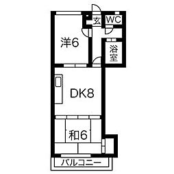 ストーク若水 2階