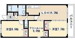 メゾンラフィネ III 2階