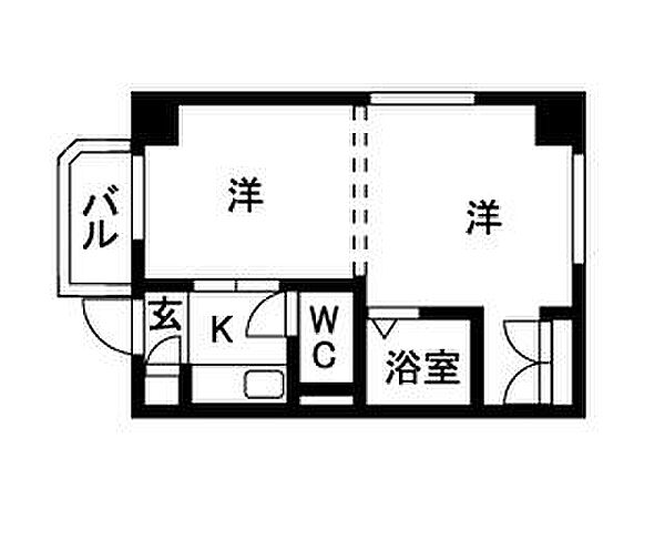 第三貞和ビル 5-C｜愛知県名古屋市東区筒井３丁目(賃貸マンション1DK・5階・24.90㎡)の写真 その2