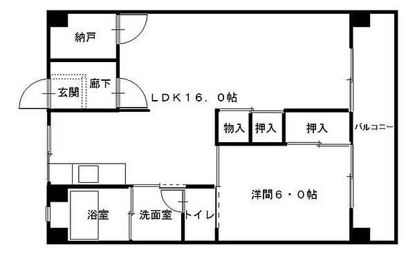 第2泰水堂ビル 5C｜愛知県名古屋市西区城西２丁目(賃貸マンション1LDK・5階・50.22㎡)の写真 その2