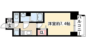 プレサンス桜通ベルノ 1403 ｜ 愛知県名古屋市東区代官町（賃貸マンション1K・14階・24.96㎡） その2