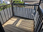 ベランダ 現地(9月8日)撮影