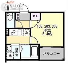 ベイルーム大和南 303 ｜ 神奈川県大和市大和南１丁目（賃貸アパート1K・3階・19.78㎡） その2