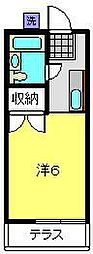 間取図画像 1K