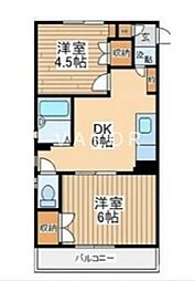 間取図画像 2DK