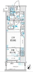 デュオステージ相模大野 1LDKの間取図画像