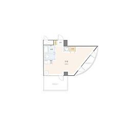 キタノハウス ワンルームの間取図画像