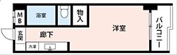 ヴェルアージュ座間 ワンルームの間取図画像