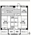 ビレッジハウス小比企5号棟5階5.4万円