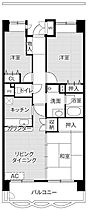 ビレッジハウス潮見タワー1号棟 1202 ｜ 東京都江東区潮見１丁目29-22（賃貸マンション3LDK・12階・65.18㎡） その2