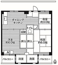 🉐敷金礼金0円！🉐ビレッジハウス小比企2号棟
