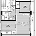 ビレッジハウスしばたや1号棟4階3.0万円