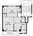 ビレッジハウス立山2号棟2階3.1万円