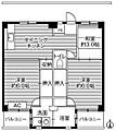 ビレッジハウス鎌倉3号棟4階6.6万円