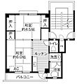 ビレッジハウス福光2号棟3階2.5万円